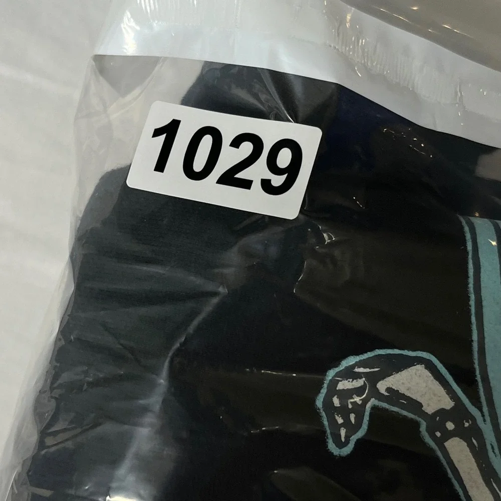 O'Neill Skeleton Graphic Hoodie Black Long Sleeve‎ Standard Fit Men's Size L - Picture 10 of 10